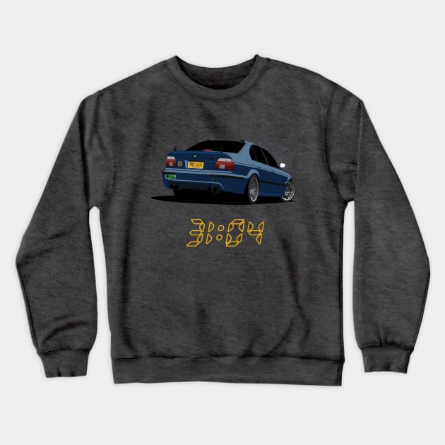 Storm Chaser E39 Crewneck Sweatshirt by AutomotiveArt